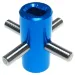 Yeah Racing Blue Aluminium Tamiya TT-02 Differential Locker
