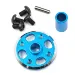 Yeah Racing Blue Aluminium Tamiya TT-02 Spur Gear Mount