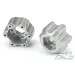 Pro-Line Silver Aluminium 6x30mm to 17mm Hex Adapters 2Pcs