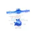 GPM Blue Aluminium Rear Differential/Axle Housing w/ Carrier for Traxxas UDR