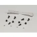 Killerbody 1/10 SCX10 & SCX10 II Stainless Steel Bumper Mount Kit for 3.35"/3.75" Tyres