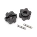 Traxxas 17mm Wheel Hexes w/ Axle Pins 2Pcs