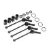 Traxxas Maxx 4S Upgrade Steel CV Assembled Drive Shaft Set w/ Hardware