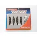 Traxxas 1/16 GTR Aluminium Body Shocks w/o Springs 2Pcs