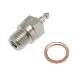 Traxxas Super Duty Glow Plug (Long Medium) w/ Gasket
