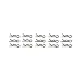Tamiya Black Body Pins 15Pcs