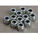 Traxxas Silver Steel 3mm Nyloc Nuts 12Pcs