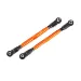 Traxxas WideMaxx 119.8mm Orange Toe Links 2Pc