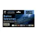 Vallejo Model Air Nuclear Submarines Colour Acrylic Airbrush Paint Set 8Pcs
