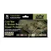 Vallejo Model Air Cold War & Modern Russian Desert Patterns Colour Acrylic Paint Set 8Pcs