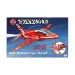 Airfix Quickbuild RAF Red Arrows Hawk Plastic Model Kit - Red