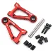 Yeah Racing Red Aluminium Tamiya TT-01 & TT-01E Front Lower Suspension Arms 2Pcs w/ Hardware