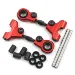 Yeah Racing Red Aluminium Tamiya TT-01 & TT-01E Front Upper Suspension Arms 2Pcs w/ Hardware