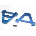 Traxxas Blue Aluminium Front & Rear Bulkhead Set