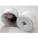 Traxxas 3.8" Dished White Rims 2Pcs