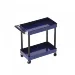 Yeah Racing Blue 1/10 Metal 2 Tiered Rolling Workshop Cart Kit