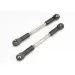 Traxxas Silver Aluminium Turnbuckles Set w/ Screws 88mm 2Pcs