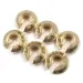 Yeah Racing TRX-6 High Mass Brass V2 Spring Retainer Set 6Pcs