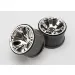 Traxxas 3.8" Geode Chrome Rims 2Pcs
