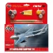 Airfix 1/72 Dh Vampire TII Fighter Scaled Plastic Model Kit Medium Starter Set