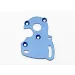 Traxxas Blue Aluminium Motor Plate