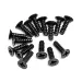 Maverick 3x10mm Coarse Thread Countersunk Head Self-Tapping Screws 15Pcs