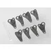 Traxxas Long Travel Rocker Arm Set w/ Plastic Bushings 8Pcs