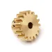 Maverick Brass 17T 32dp/0.8Mod Pinion Gear