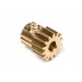 Maverick Brass 14T 0.6Mod Pinion Gear