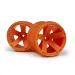 Maverick 2.8" Orange 5 Spoke Rims 2Pcs
