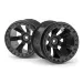 Maverick 2.8" Black 6 Spoke Rims 2Pcs