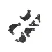 Axial Front or Rear Shock Towers & Panhard Mounts Set