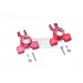 GPM Red Aluminum Rear Hubs 2Pcs w/ Hardware