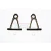 GPM Black Aluminium TT-01 Front Upper Suspension Arm Set 2Pcs