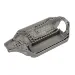 Traxxas Rustler 4x4 Main Chassis (Grey) (162mm Long Battery Compartment)