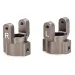 HSP Gunmetal Aluminium Hub Carriers 2Pcs