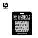 Vallejo Stamp Front Stencil