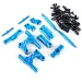 Yeah Racing Tamiya CC-01 Blue Aluminium Rear Four Link Conversion Set