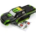 Blackzon 1/16 Slayer Black/Green Painted Body Shell