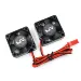 Yeah Racing 30x30mm Twin Tornado High Speed Fan Set