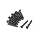 Blackzon 2x12mm Coarse Thread Button Head Screws 12Pcs