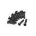 Blackzon 2x8mm Coarse Thread Button Head Screws 12Pcs