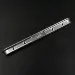 Yeah Racing Silver Aluminium SCX24 C10 Jeep Rear Bumper