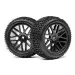 Maverick 2.5" Strada XB Tyres on Black Split Spoke Wheels - Glued Wheels 2Pcs