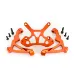 Rovan Orange Aluminium Front Shock Tower Set