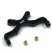Yeah Racing Black Aluminium Rear Body Mount
