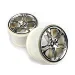 Traxxas 3.8" SS Split Spoke Satin Chrome Rims 2Pcs