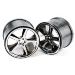 Traxxas 3.8" Gemini Chrome Rims 2Pcs