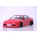 Pandora RC 1/10 Nissan 180SX/BN-Sports Unpainted Body Shell