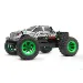 Maverick Quantum MT Flux RC Monster Truck Electric Brushless 4WD 1/10 Scale RTR - Silver/Green